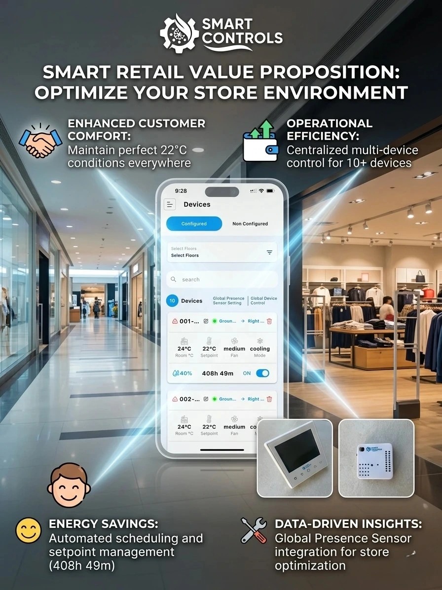Malls and Retail Centers HVAC Solution